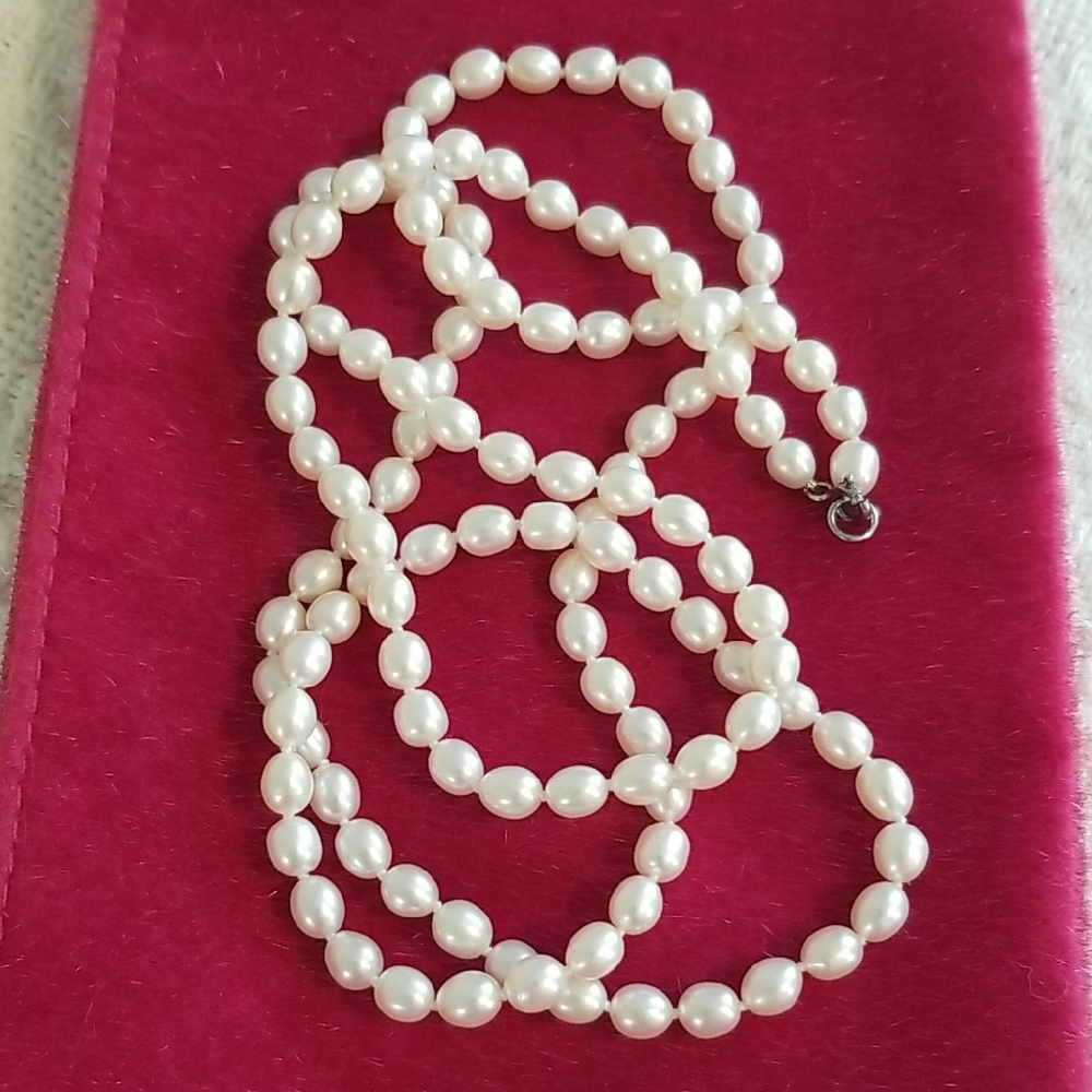 NF 925 PEARL NECKLACE
